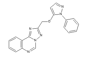 2-[(2-phenylpyrazol-3-yl)oxymethyl]-[1,2,4]triazolo[1,5-c]quinazoline
