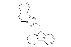 2-(1,2,3,4-tetrahydrocarbazol-9-ylmethyl)-[1,2,4]triazolo[1,5-c]quinazoline