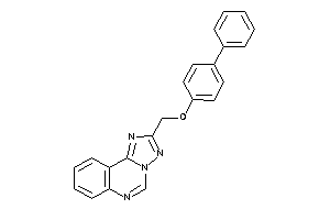 2-[(4-phenylphenoxy)methyl]-[1,2,4]triazolo[1,5-c]quinazoline