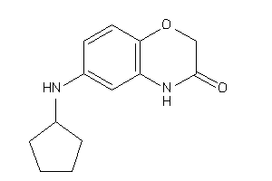 6-(cyclopentylamino)-4H-1,4-benzoxazin-3-one