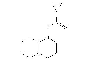 2-(3,4,4a,5,6,7,8,8a-octahydro-2H-quinolin-1-yl)-1-cyclopropyl-ethanone