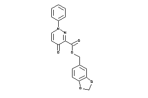 4-keto-1-phenyl-pyridazine-3-carboxylic Acid Piperonyl Ester