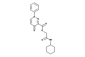 4-keto-1-phenyl-pyridazine-3-carboxylic Acid [2-(cyclohexylamino)-2-keto-ethyl] Ester