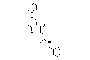 4-keto-1-phenyl-pyridazine-3-carboxylic Acid [2-(benzylamino)-2-keto-ethyl] Ester