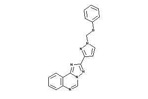 Image of 2-[1-(phenoxymethyl)pyrazol-3-yl]-[1,2,4]triazolo[1,5-c]quinazoline