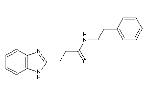 3-(1H-benzimidazol-2-yl)-N-phenethyl-propionamide