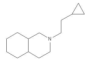 2-(2-cyclopropylethyl)-3,4,4a,5,6,7,8,8a-octahydro-1H-isoquinoline