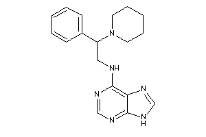 (2-phenyl-2-piperidino-ethyl)-(9H-purin-6-yl)amine