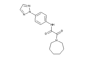 2-(azepan-1-yl)-2-keto-N-[4-(triazol-2-yl)phenyl]acetamide