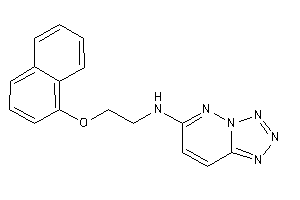 2-(1-naphthoxy)ethyl-(tetrazolo[5,1-f]pyridazin-6-yl)amine