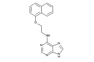 2-(1-naphthoxy)ethyl-(9H-purin-6-yl)amine