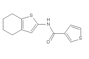 N-(4,5,6,7-tetrahydrobenzothiophen-2-yl)thiophene-3-carboxamide