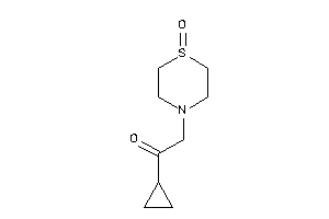 Image of 1-cyclopropyl-2-(1-keto-1,4-thiazinan-4-yl)ethanone