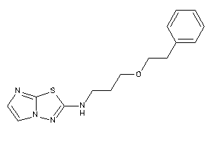 Imidazo[2,1-b][1,3,4]thiadiazol-2-yl(3-phenethyloxypropyl)amine