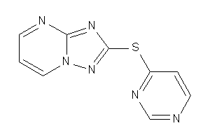 2-(4-pyrimidylthio)-[1,2,4]triazolo[1,5-a]pyrimidine