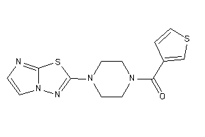 (4-imidazo[2,1-b][1,3,4]thiadiazol-2-ylpiperazino)-(3-thienyl)methanone