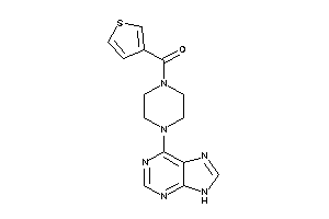 [4-(9H-purin-6-yl)piperazino]-(3-thienyl)methanone