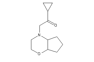 2-(3,4a,5,6,7,7a-hexahydro-2H-cyclopenta[b][1,4]oxazin-4-yl)-1-cyclopropyl-ethanone