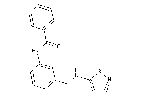 N-[3-[(isothiazol-5-ylamino)methyl]phenyl]benzamide