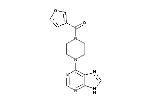 3-furyl-[4-(9H-purin-6-yl)piperazino]methanone