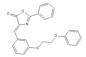 4-[3-(2-phenoxyethoxy)benzylidene]-2-phenyl-2-oxazolin-5-one