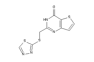 Image of 2-[(1,3,4-thiadiazol-2-ylthio)methyl]-3H-thieno[3,2-d]pyrimidin-4-one