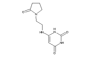 6-[2-(2-ketopyrrolidino)ethylamino]uracil