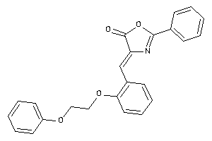 4-[2-(2-phenoxyethoxy)benzylidene]-2-phenyl-2-oxazolin-5-one