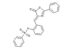 Benzenesulfonic Acid [2-[(5-keto-2-phenyl-2-oxazolin-4-ylidene)methyl]phenyl] Ester