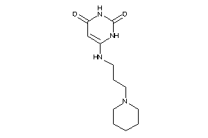 6-(3-piperidinopropylamino)uracil