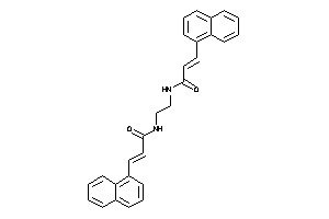3-(1-naphthyl)-N-[2-[[3-(1-naphthyl)acryloyl]amino]ethyl]acrylamide