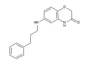 6-(3-phenylpropylamino)-4H-1,4-benzoxazin-3-one