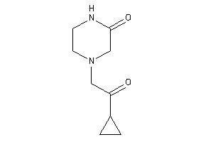 Image of 4-(2-cyclopropyl-2-keto-ethyl)piperazin-2-one