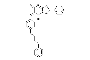 5-imino-6-[4-(2-phenoxyethoxy)benzylidene]-2-phenyl-[1,3,4]thiadiazolo[3,2-a]pyrimidin-7-one