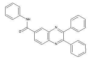 N,2,3-triphenylquinoxaline-6-carboxamide