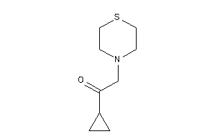 1-cyclopropyl-2-thiomorpholino-ethanone