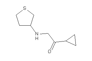 Image of 1-cyclopropyl-2-(tetrahydrothiophen-3-ylamino)ethanone