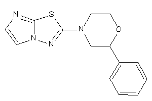 4-imidazo[2,1-b][1,3,4]thiadiazol-2-yl-2-phenyl-morpholine