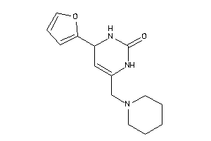 Image of 4-(2-furyl)-6-(piperidinomethyl)-3,4-dihydro-1H-pyrimidin-2-one