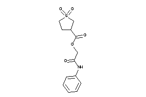 1,1-diketothiolane-3-carboxylic Acid (2-anilino-2-keto-ethyl) Ester