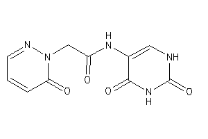 N-(2,4-diketo-1H-pyrimidin-5-yl)-2-(6-ketopyridazin-1-yl)acetamide