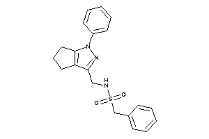 1-phenyl-N-[(1-phenyl-5,6-dihydro-4H-cyclopenta[c]pyrazol-3-yl)methyl]methanesulfonamide