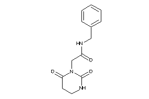 N-benzyl-2-(2,6-diketohexahydropyrimidin-1-yl)acetamide