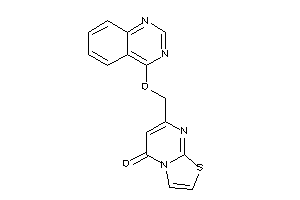 Image of 7-(quinazolin-4-yloxymethyl)thiazolo[3,2-a]pyrimidin-5-one