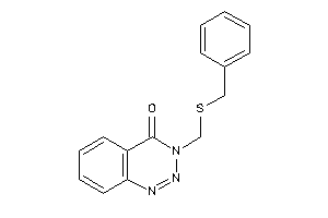 3-[(benzylthio)methyl]-1,2,3-benzotriazin-4-one