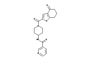 N-[1-(4-keto-6,7-dihydro-5H-benzofuran-2-carbonyl)-4-piperidyl]nicotinamide