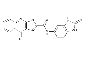 Keto-N-(2-keto-1,3-dihydrobenzimidazol-5-yl)BLAHcarboxamide