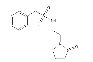 N-[2-(2-ketopyrrolidino)ethyl]-1-phenyl-methanesulfonamide