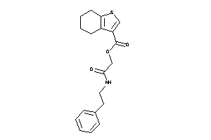 4,5,6,7-tetrahydrobenzothiophene-3-carboxylic Acid [2-keto-2-(phenethylamino)ethyl] Ester