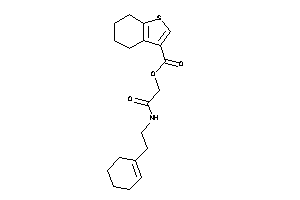 4,5,6,7-tetrahydrobenzothiophene-3-carboxylic Acid [2-(2-cyclohexen-1-ylethylamino)-2-keto-ethyl] Ester